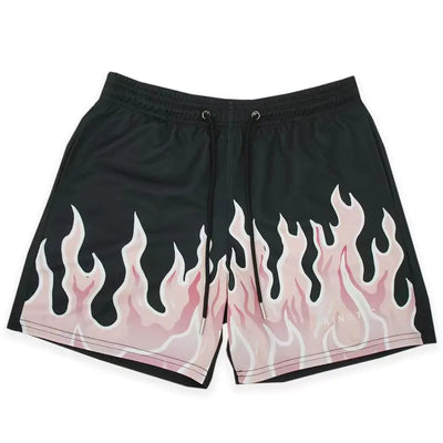 Flame Mesh Shorts