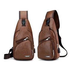 Men's Compact Backpack W/USB