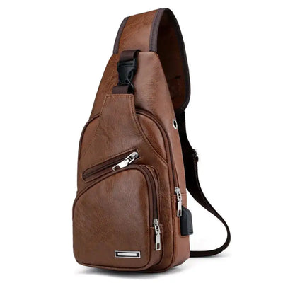 Men's Compact Backpack W/USB