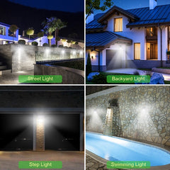 Solar PIR Motion Sensor LED Light