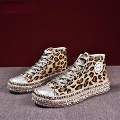 Leopard Canvas Shoes