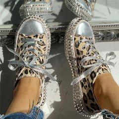 Leopard Canvas Shoes