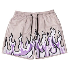 Flame Mesh Shorts