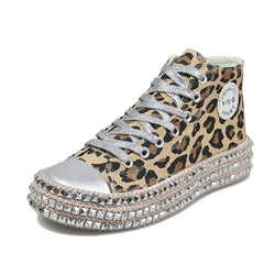 Leopard Canvas Shoes