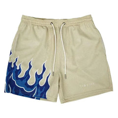 Flame Mesh Shorts