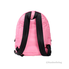 Marc Jacobs Medium Candy Pink Monogram Quilted Puffy Backpack