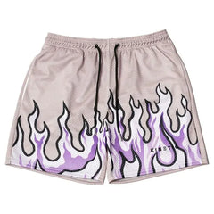 Flame Mesh Shorts